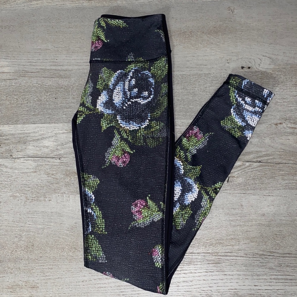 Lulu Lemon Floral Leggings